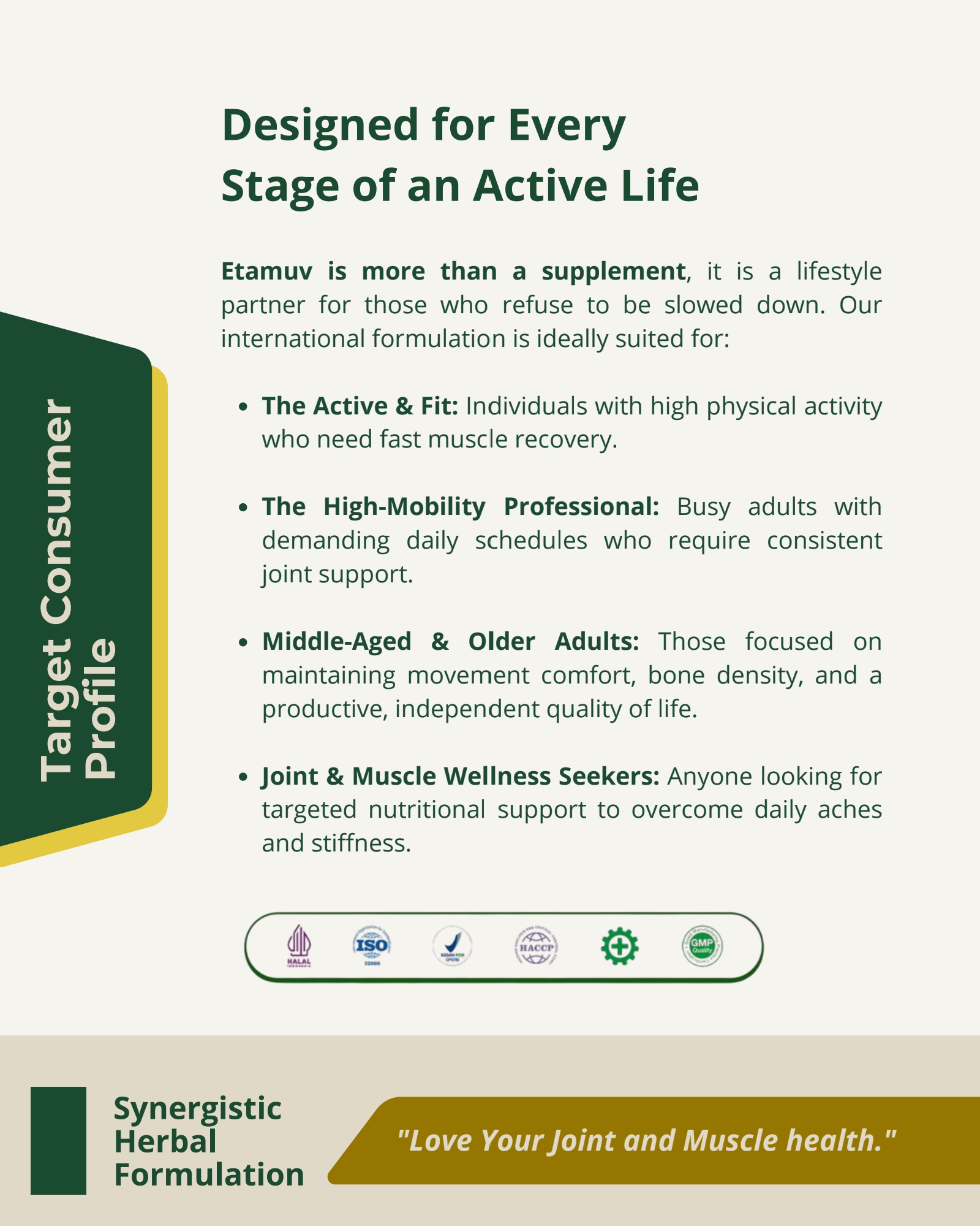 Etamuv Product Focus